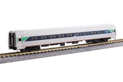 Kato Amfleet I 4-Car Bookcase Set Amtrak Phase VII Cafe & Coaches N Scale
