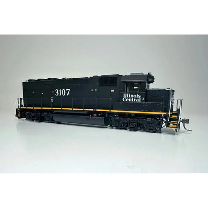 Rapido (40551) | EMD GP40R | Illinois Central #3107 | Late Death Star Scheme | DC/DCC/Sound | HO Scale