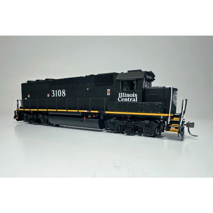 Rapido (40552) | EMD GP40R | Illinois Central #3108 | Late Death Star Scheme | DC/DCC/Sound | HO Scale