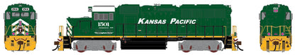 Home Shops Prairie Shadows GP20C-ECO (KP 1501) • Kansas Pacific #1501 • DCC/Sound • HO Scale