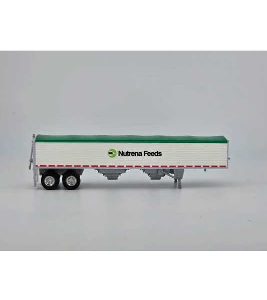 HO Logistics Replicas 39' Covered Grain Trailer | Nutrena Feeds | HO Scale