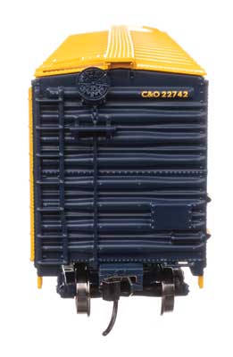 WalthersMainline (910-2855) | 50' PC&F Insulated Boxcar | Chesapeake & Ohio #22743 | HO Scale