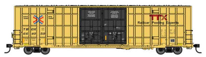 WalthersMainline (910-3135) • 60' High Cube Plate F Horizontal Post Boxcar • TTX TBOX #664059 • HO Scale (Pre-Order)