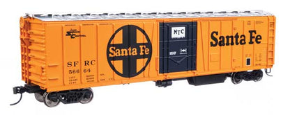 Walthers Mainline (910-3776) | 50' AAR Mechanical Refrigerator Car | Santa Fe #56664 | HO Scale