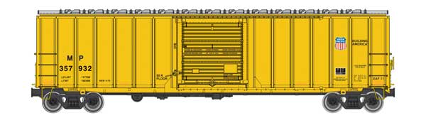 WalthersMainline 910-3804 50' Rocket Train Buffer Car Missouri Pacific #357315 HO Scale Pre-Order