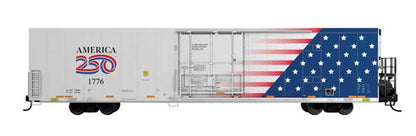 WalthersMainline (910-4180) | 72' Modern Refrigerator Boxcar | America250(TM) #2026 | America 250th Anniversary | HO Scale [PRE-ORDER]