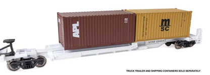 WalthersMainline (910-5261) • 263' Five-Unit All-Purpose 48' Spine Car • Santa Fe #298943 • HO Scale
