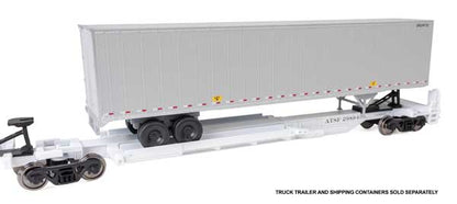 WalthersMainline (910-5261) • 263' Five-Unit All-Purpose 48' Spine Car • Santa Fe #298943 • HO Scale