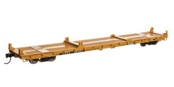 WalthersMainline 60' Pullman-Standard Flatcar | Trailer-Train VTTX #92197 | HO Scale