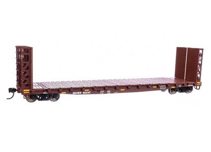 WalthersMainline 53' GSC Bulkhead Flatcar - BNSF #552152 - HO Scale