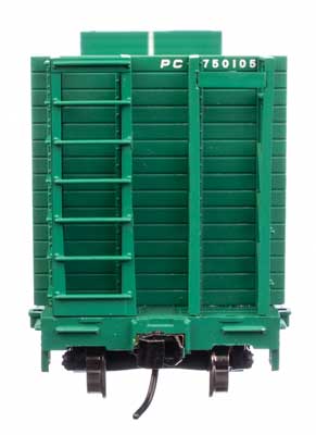 WalthersMainline 53' GSC Bulkhead Flatcar - Penn Central #750110 - HO Scale