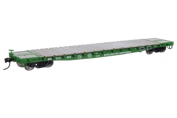 WalthersMainline 53' GSC Flatcar - Burlington Northern #612886 - HO Scale