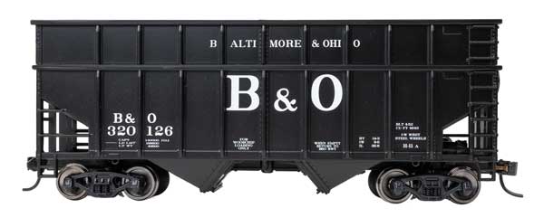 WalthersMainline (910-6811) | 36' Wood Chip Hopper | Baltimore & Ohio #320126 | HO Scale [PRE-ORDER]