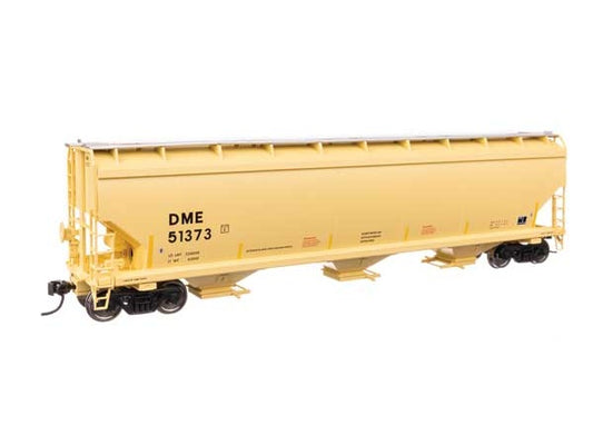 WalthersMainline 60' NSC 5150 3-Bay Covered Hopper (910-7749) | Dakota, Minnesota & Eastern #51302 | HO Scale