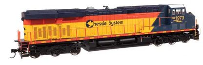 WalthersMainline GE ES44AC Evolution Series GEVO (910-10228) | CSX #1973 | Chessie System Heritage | Standard DC | HO Scale