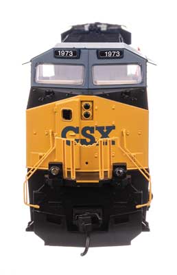WalthersMainline GE ES44AC Evolution Series GEVO (910-10228) | CSX #1973 | Chessie System Heritage | Standard DC | HO Scale