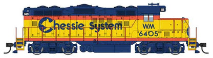WalthersMainline (910-20509) | EMD GP9 Phase II w/ Chopped Nose | Western Maryland #6417 | Chessie System | DCC & Sound | HO Scale [PRE-ORDER]