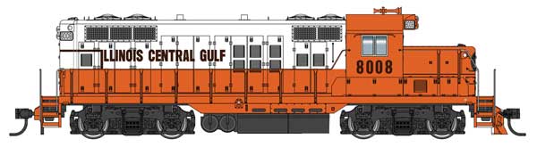 WalthersMainline (910-20511) | EMD GP9 Phase II w/ Chopped Nose | Illinois Central Gulf #8067 | DCC & Sound | HO Scale [PRE-ORDER]