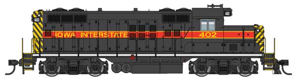 WalthersMainline (910-20513) | EMD GP9 Phase II w/ Chopped Nose | Iowa Interstate #407 | DCC & Sound | HO Scale [PRE-ORDER]