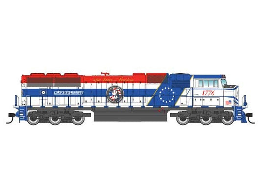 WalthersMainline EMD SD70M (910-11035) | Lake State Railway #1776 | Standard DC | HO Scale