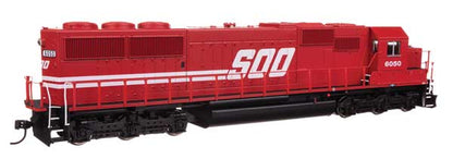 WalthersMainline (910-19772) | EMD SD60 Spartan Cab | Soo Line #6050 | DCC ESU(R) LokSound | HO Scale