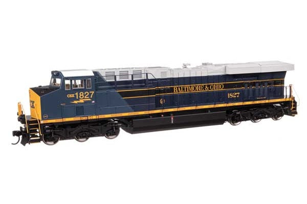 WalthersMainline GE ES44AC Evolution Series GEVO (910-20225) | CSX #1827 | B&O Heritage | DCC | ESU LokSound | HO Scale