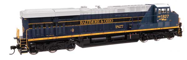 WalthersMainline GE ES44AC Evolution Series GEVO (910-20225) | CSX #1827 | B&O Heritage | DCC | ESU LokSound | HO Scale