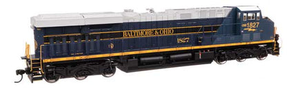 WalthersMainline GE ES44AC Evolution Series GEVO (910-20225) | CSX #1827 | B&O Heritage | DCC | ESU LokSound | HO Scale