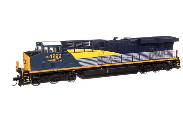 WalthersMainline GE ES44AC Evolution Series GEVO (910-20227) | CSX #1899 | Pere Marquette & Ohio Heritage | DCC | ESU LokSound | HO Scale