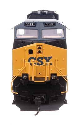 WalthersMainline GE ES44AC Evolution Series GEVO (910-20227) | CSX #1899 | Pere Marquette & Ohio Heritage | DCC | ESU LokSound | HO Scale