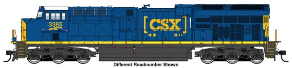 Walthers Mainline (910-20801) | GE ET44AC Evolution Series GEVO Tier 4 | CSX #3492 | DCC/Sound | HO Scale [PRE-ORDER]