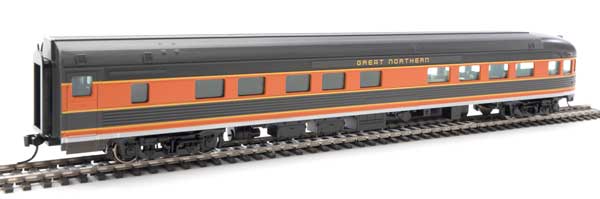WalthersMainline (910-30367) | 85' Budd Observation | Great Northern | HO Scale