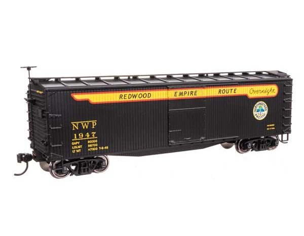 WalthersMainline 40' Double Sheathed Wood Boxcar | Northwestern Pacific #1950 | HO Scale