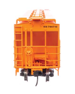WalthersMainline 57' Trinity 4750 3-Bay Covered Hopper - Illinois Central Gulf #766764 - HO Scale