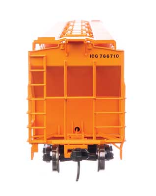WalthersMainline 57' Trinity 4750 3-Bay Covered Hopper - Illinois Central Gulf #766764 - HO Scale