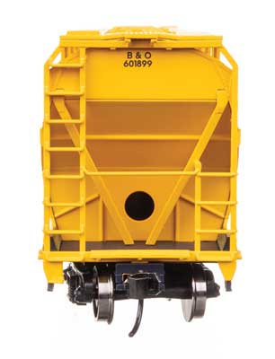 WalthersMainline ACF 5250 4-Bay Centerflow Covered Hopper - Chessie System B&O #601899 - HO Scale