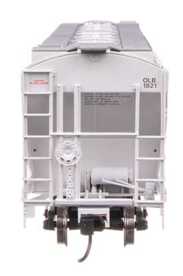 WalthersMainline 39' Trinity 3281 2-Bay Covered Hopper (910-49324) | Omaha, Lincoln and Beatrice Rwy #1821 | HO Scale