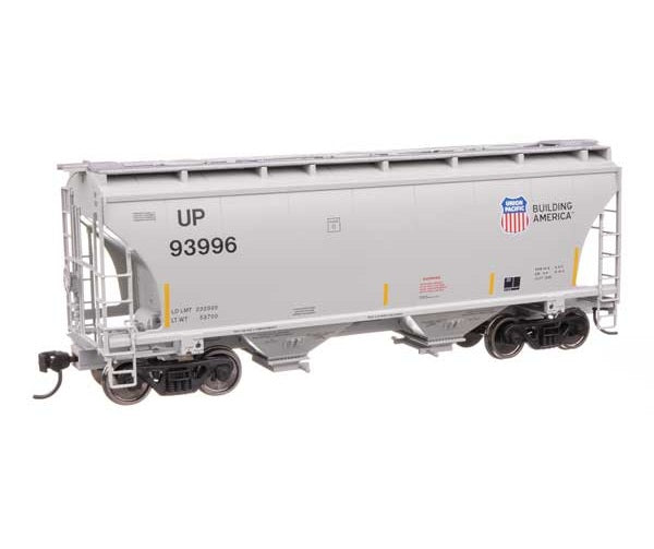 WalthersMainline 39' Trinity 3281 2-Bay Covered Hopper (910-49325) | Union Pacific #93912 | HO Scale