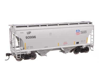 WalthersMainline 39' Trinity 3281 2-Bay Covered Hopper (910-49325) | Union Pacific #93912 | HO Scale