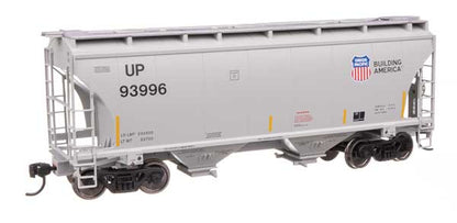 WalthersMainline 39' Trinity 3281 2-Bay Covered Hopper (910-49325) | Union Pacific #93912 | HO Scale