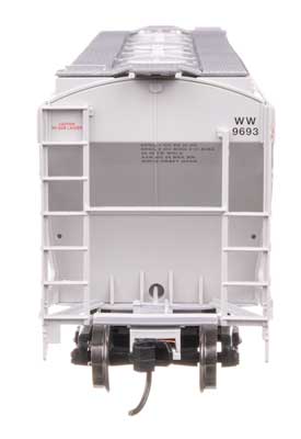 WalthersMainline 39' Trinity 3281 2-Bay Covered Hopper (910-49332) | Winchester & Western #9693 | HO Scale