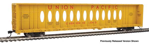 WalthersMainline (910-50747) | 72' Centerbeam Flatcar w/ Opera Windows | Union Pacific #217021 | HO Scale [PRE-ORDER]