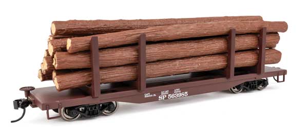 WalthersMainline 45' Logging Flatcar - Southern Pacific(TM) #563985 - HO Scale