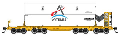 WalthersMainline 910-51008 66' Rocket Train Booster Car with Refrigeration Unit Artemis NLAX #122025 HO Scale Pre-Order
