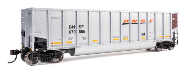 WalthersMainline (910-57200) | 50' Bethgon Coalporter Gondola | BNSF #670565 | HO Scale [PRE-ORDER]