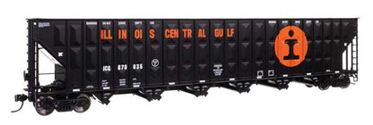 WalthersProto (910-56380) | 73' Greenville 7,000 Cu Ft Wood Chip Hopper | Illinois Central Gulf #870035 | HO Scale [PRE-ORDER]