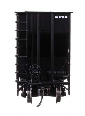 WalthersProto (910-56380) | 73' Greenville 7,000 Cu Ft Wood Chip Hopper | Illinois Central Gulf #870035 | HO Scale [PRE-ORDER]