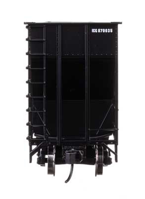 WalthersProto (910-56380) | 73' Greenville 7,000 Cu Ft Wood Chip Hopper | Illinois Central Gulf #870035 | HO Scale [PRE-ORDER]