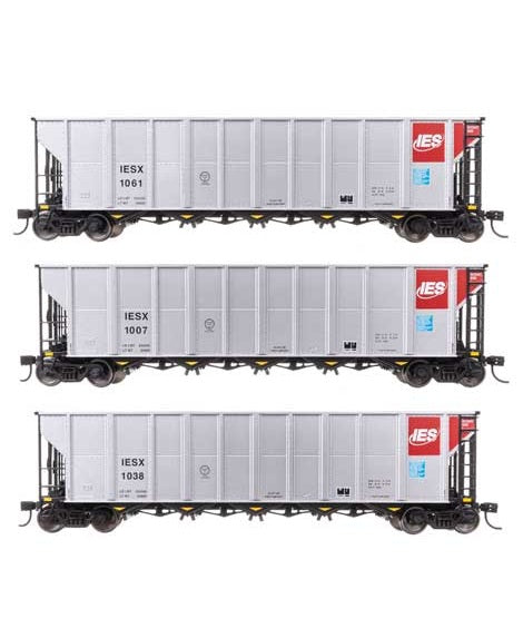 WalthersMainline 50' RD-4 Hopper - Alliant Energy IESX Set #2 - 3 Pack - HO Scale