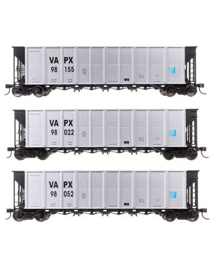 WalthersMainline 50' RD-4 Hopper - Virginia Power VAPX Set #1 - 3 Pack - HO Scale